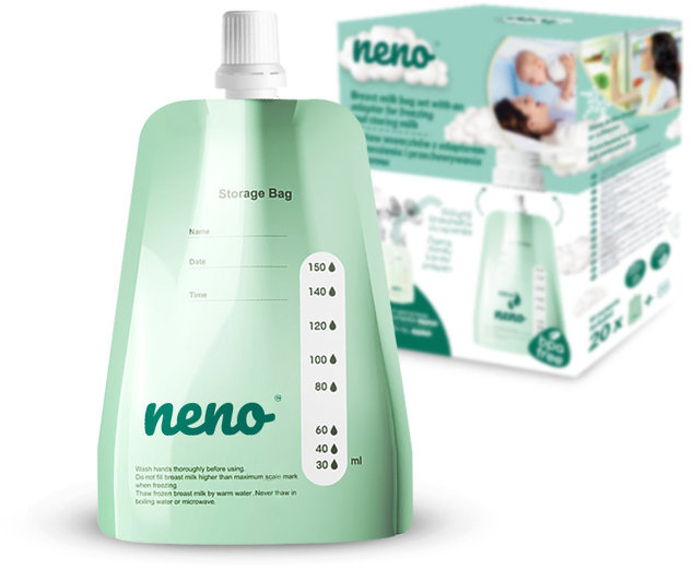 NENO Vrecká na materské mlieko