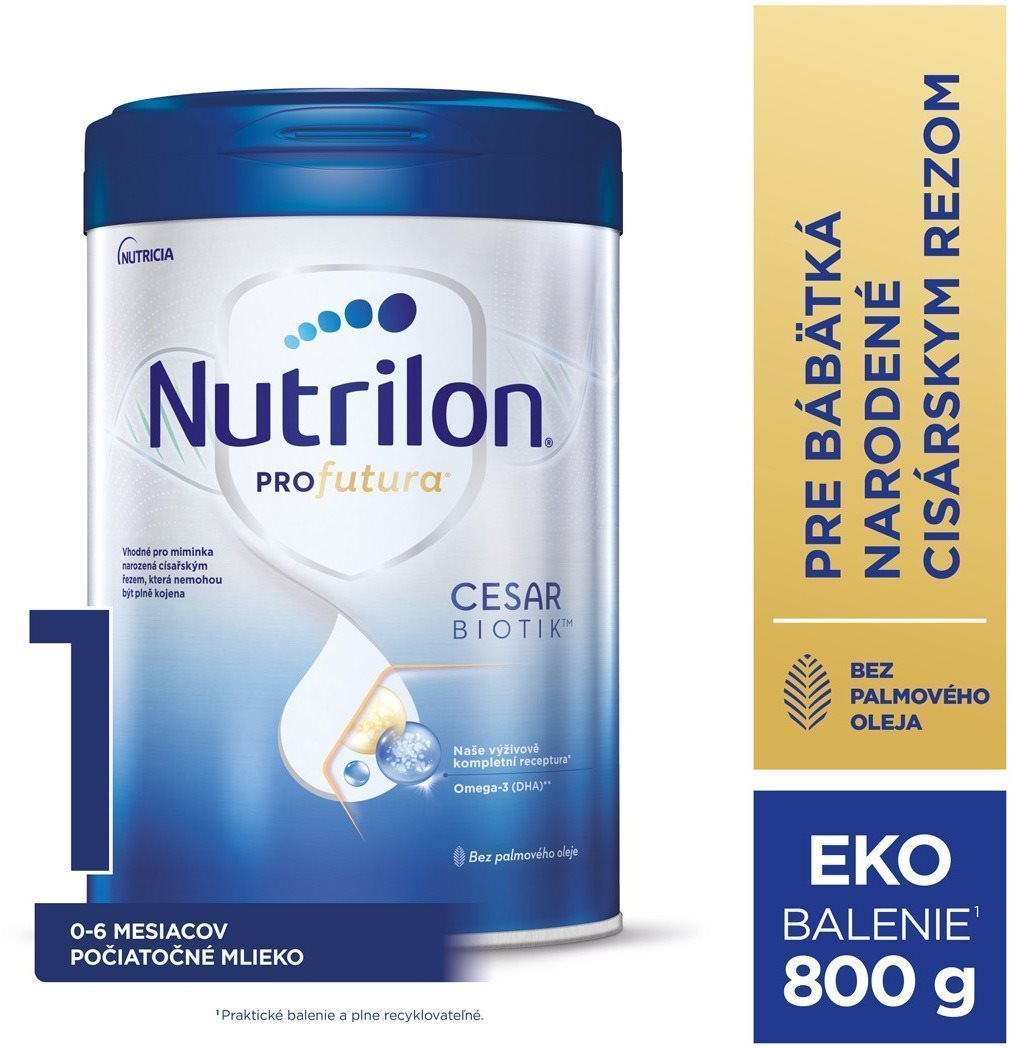 Nutrilon Profutura Cesarbiotik 1 počiatočné mlieko 800 g