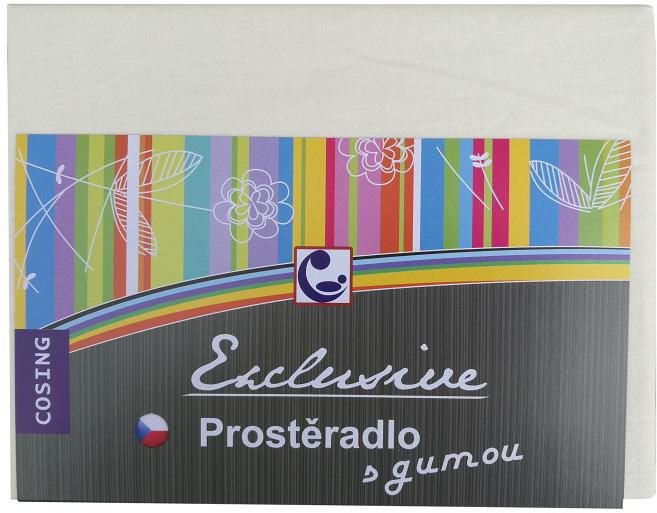 COSING Bavlnená prestieradlo 120 × 60 cm – béžové
