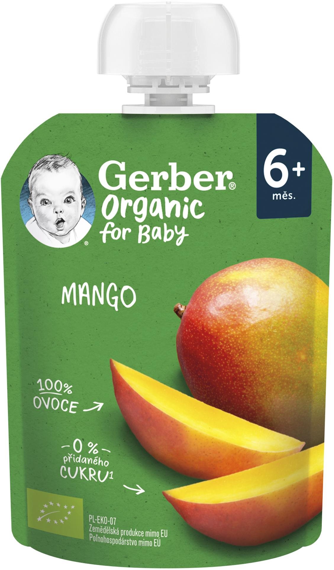GERBER Organic kapsička mango 90 g