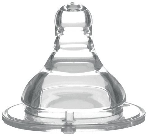 BabyOno silikónový antikolikový široký cumlík 1