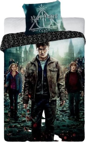 FARO obliečky Harry Potter Relikvia smrti 140 × 200 cm