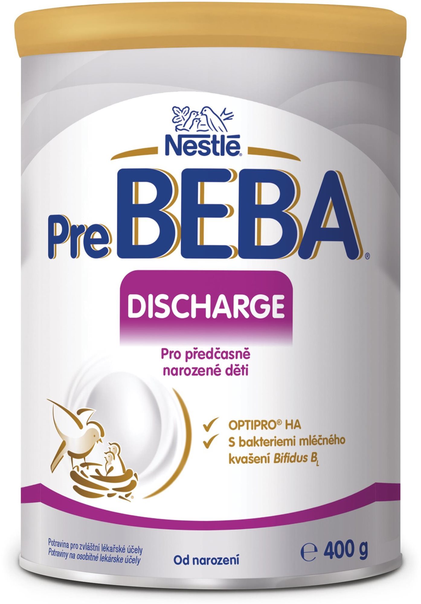 PreBEBA Discharge mliečna výživa pre predčasne narodené deti 400 g
