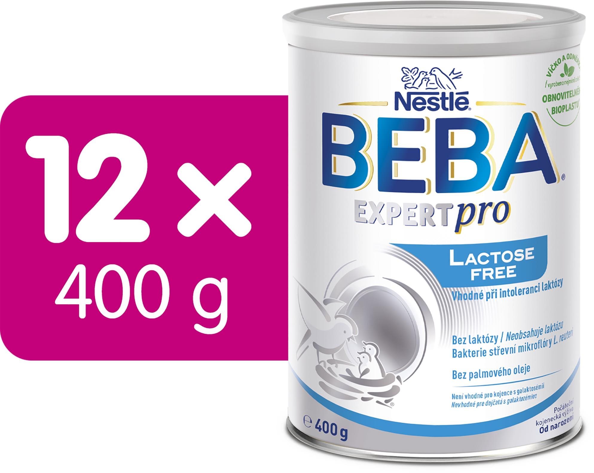 BEBA EXPERT pro Lactose Free 12× 400 g