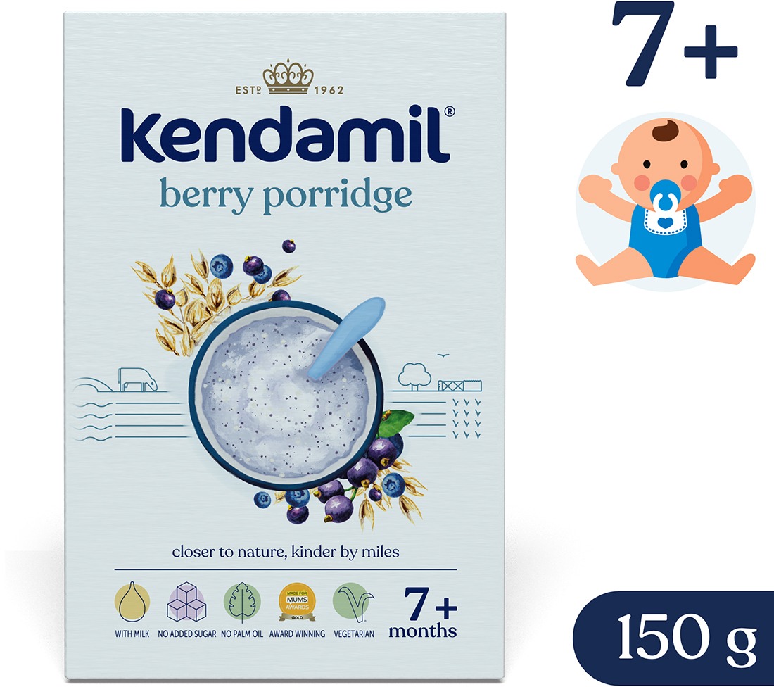Kendamil mliečna kaša s lesným ovocím (150 g)
