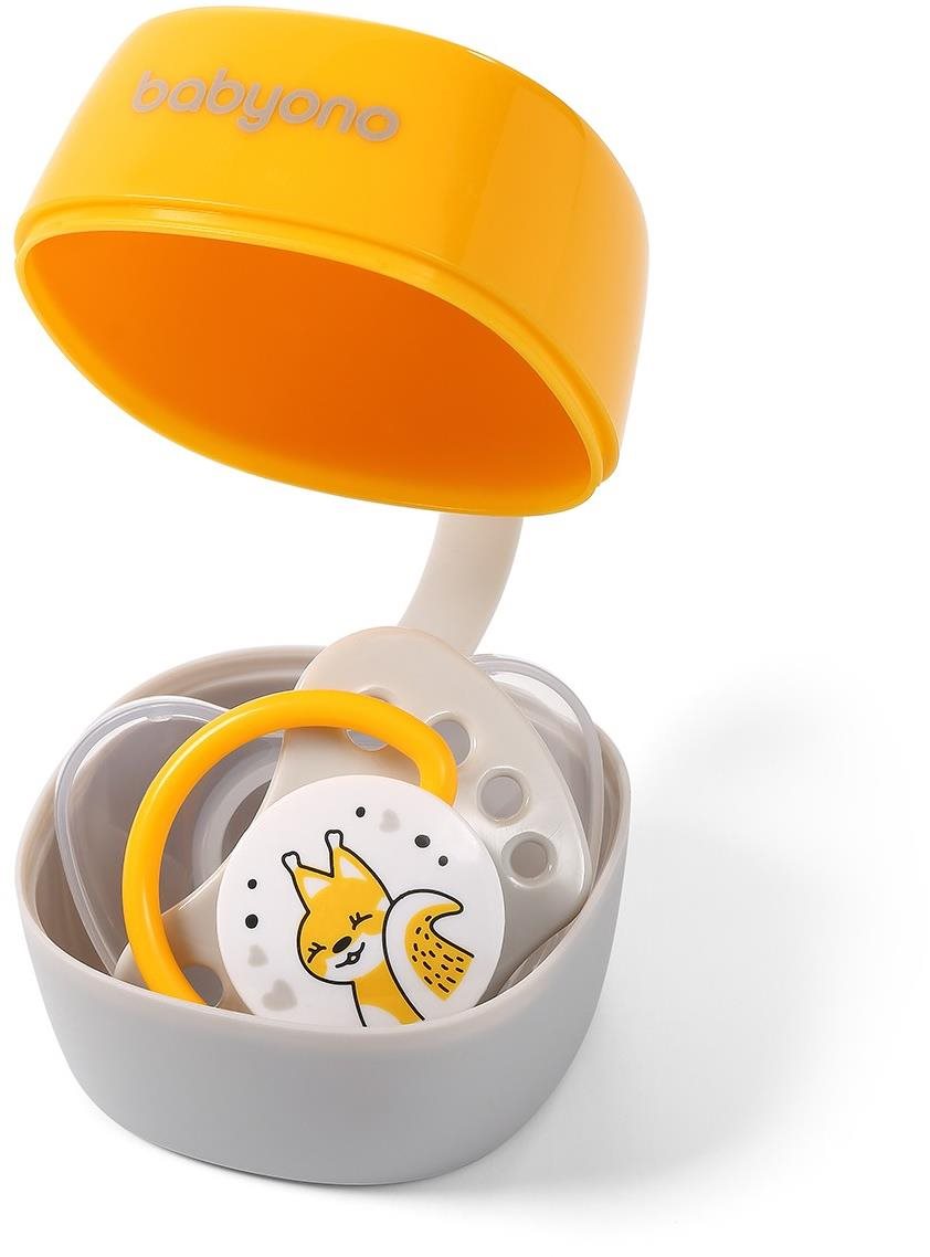 BabyOno puzdro na cumlík žlté