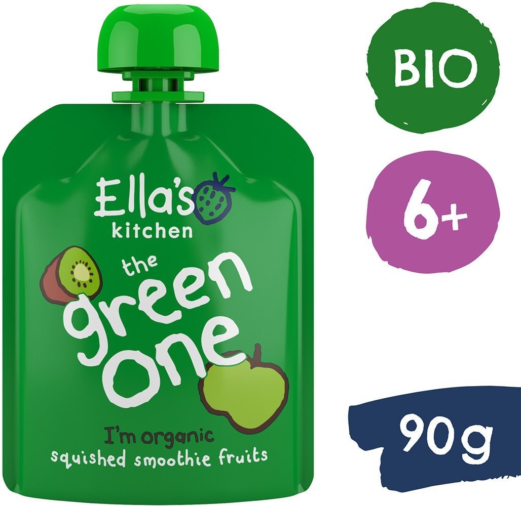 Ella's Kitchen BIO Green One Kiwi s jablkom a banánom (90 g)