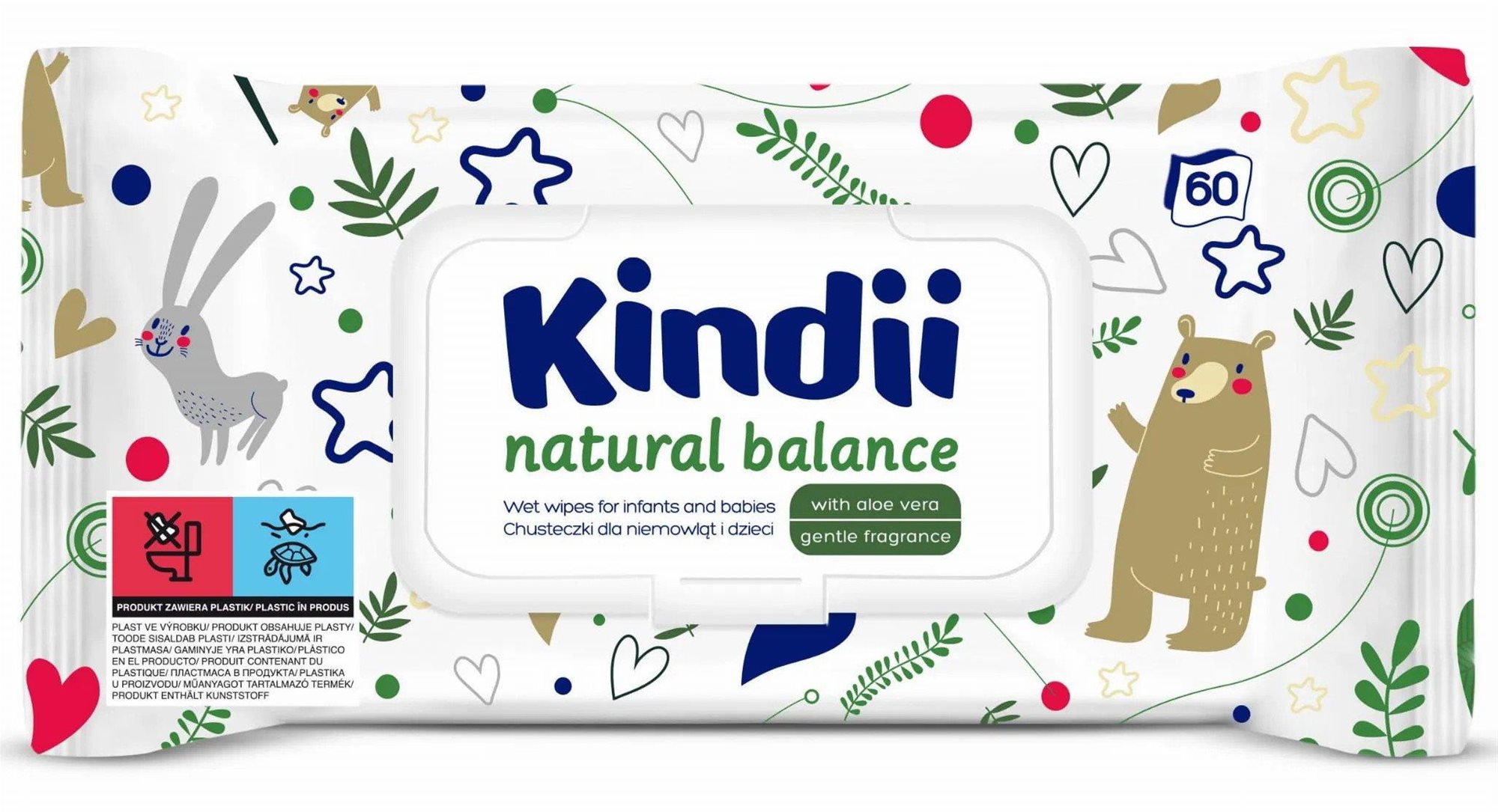 KINDII Natural Balance 60 ks
