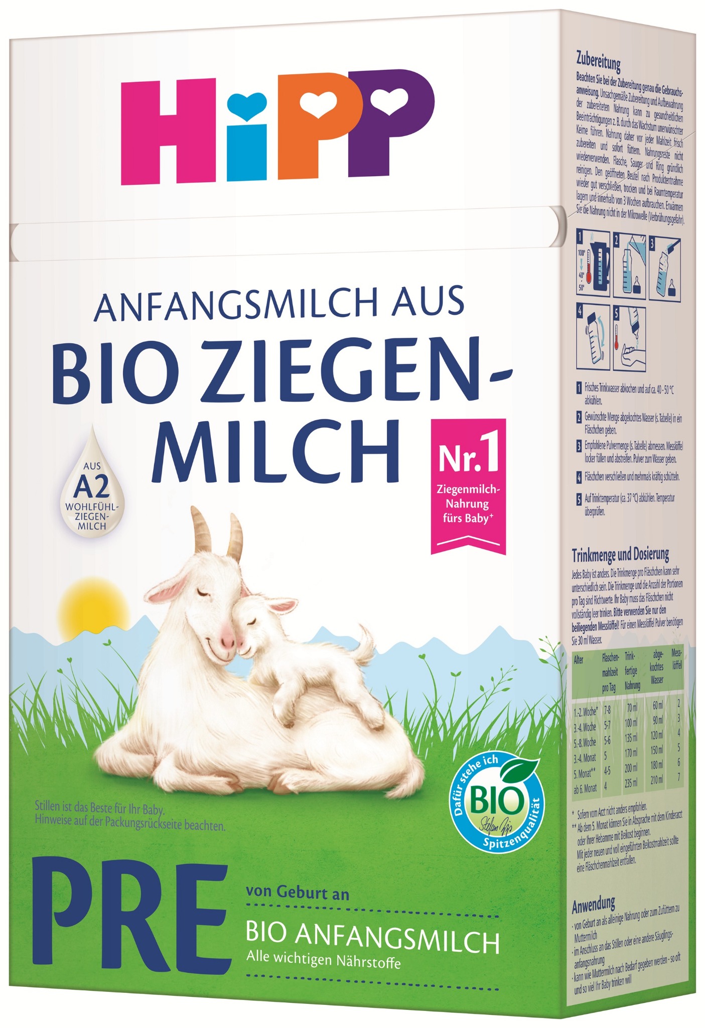 HiPP 1 BIO kozie mlieko 400 g