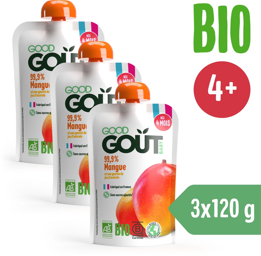 Good Gout BIO Mango (3× 120 g)