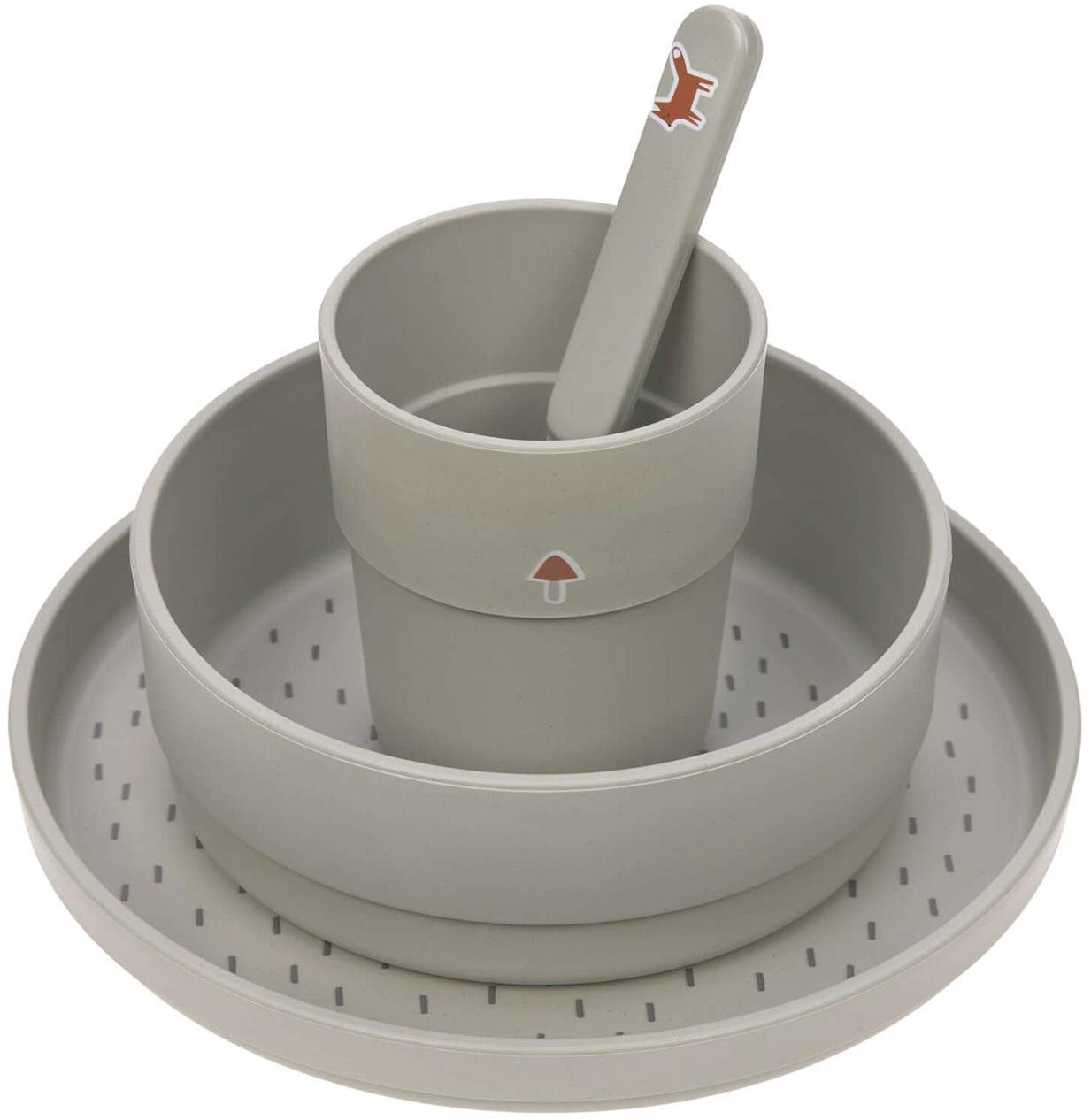 Lässig Dish Set PP/Cellulose Little Forest Fox