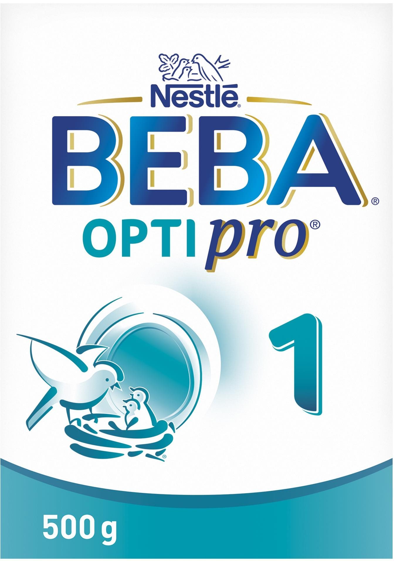 BEBA OPTIPRO 1, počiatočné dojčenské mlieko, 500 g