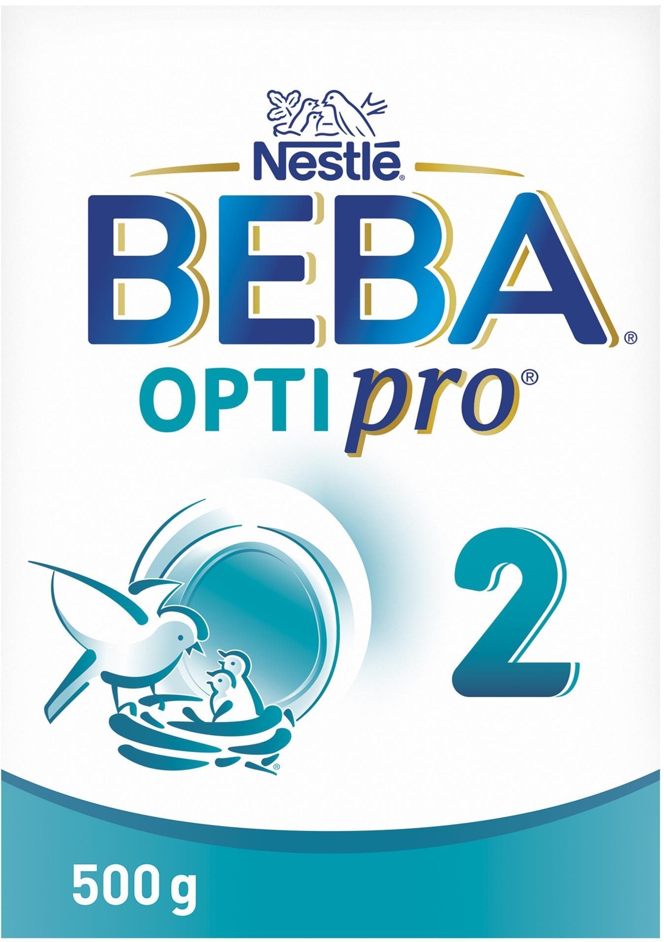 BEBA OPTIPRO 2, pokračovacie dojčenské mlieko, 500 g