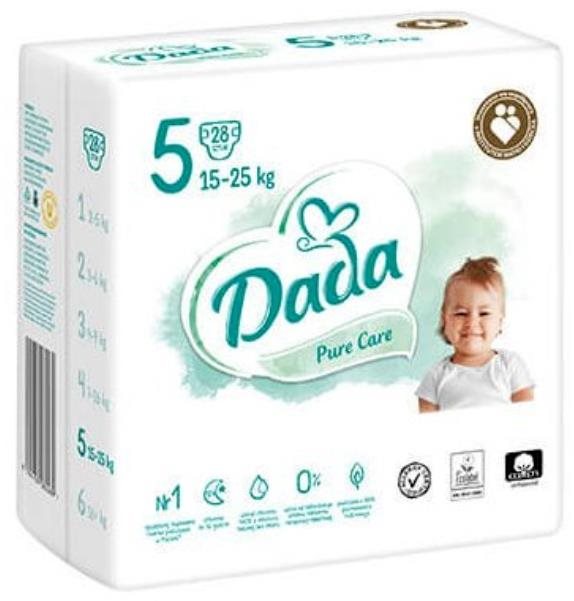 DADA Pure Care Junior veľkosť 5 (28 ks)