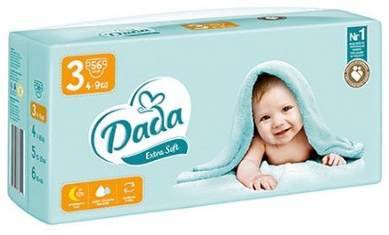 DADA Extra Soft veľkosť 3 (56 ks)