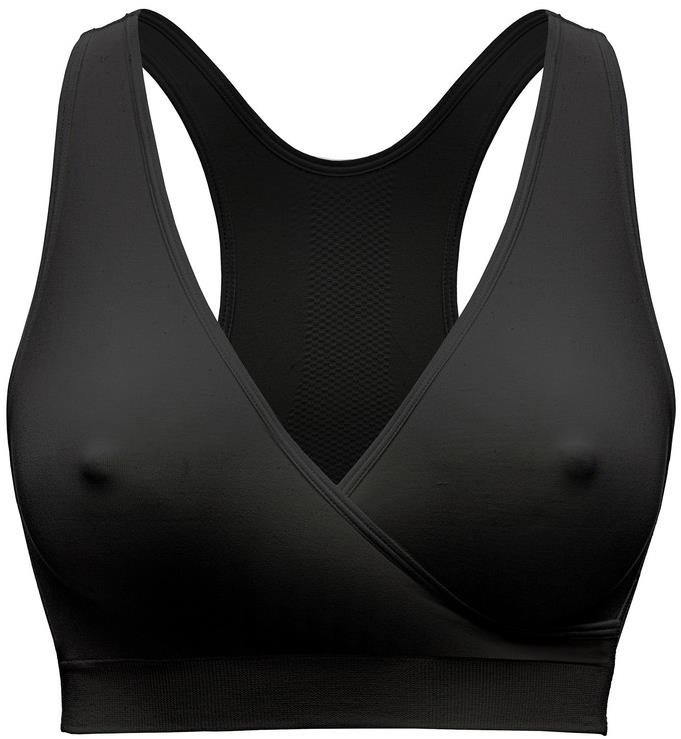MEDELA nočná tehotenská a dojčiaca podprsenka Keep Cool™, čierna L