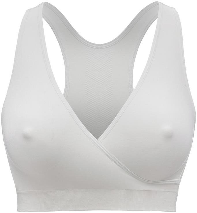 MEDELA nočná tehotenská a dojčiaca podprsenka Keep Cool™, biela L