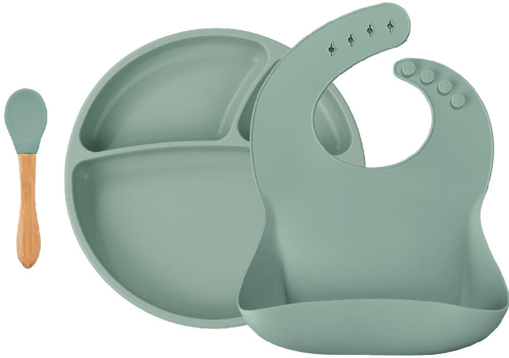 MINIKOIOI set na stolovanie BLW II, River Green