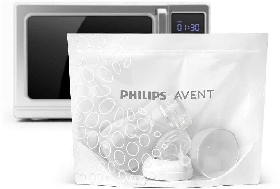 Philips AVENT SCF297/05 Sterilizačné vrecká do mikrovlnnej rúry, 5 ks