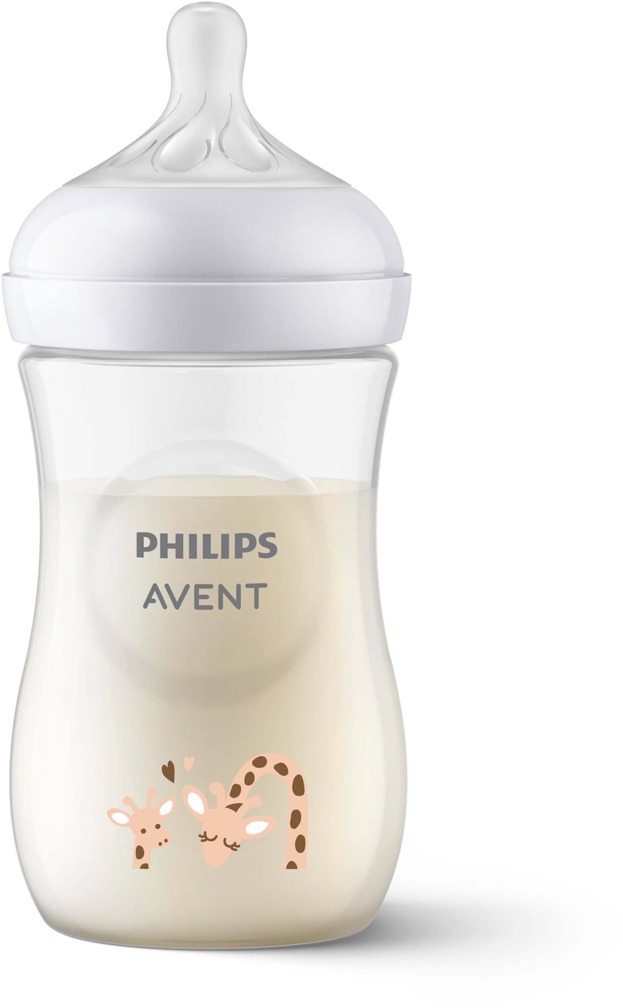 Philips AVENT SCY903/66 Fľaša Natural Response 260 ml, 1m+, 1 ks, Žirafa