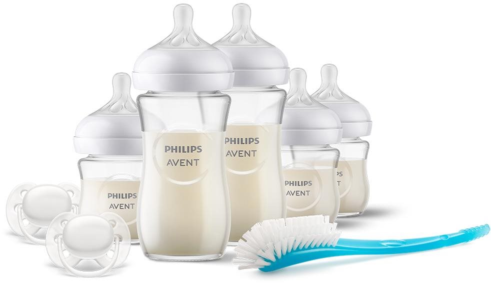 Philips AVENT SCD879/11 Novorodenecká štartovacia súprava Natural Response sklenená