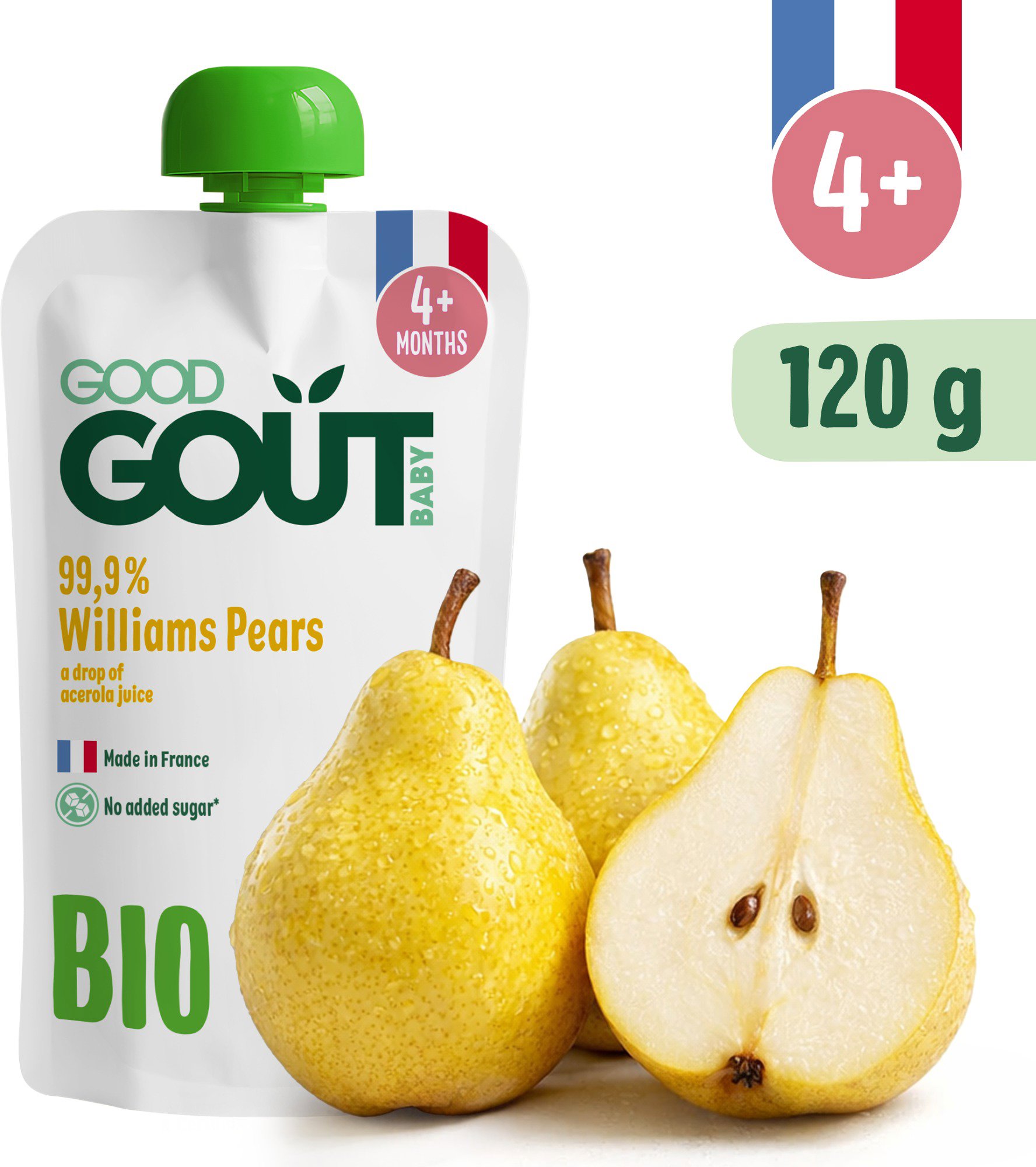Good Gout BIO Hruška Williams (120 g)
