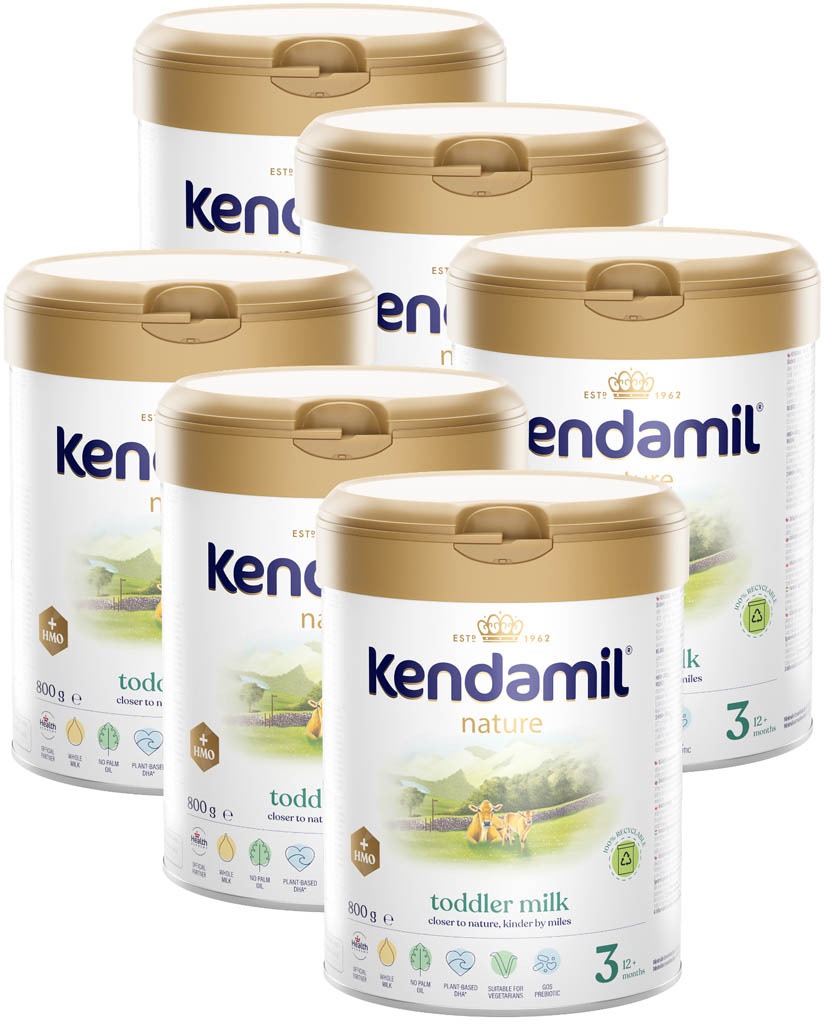 Kendamil Nature 3 HMO+ (6× 800 g)