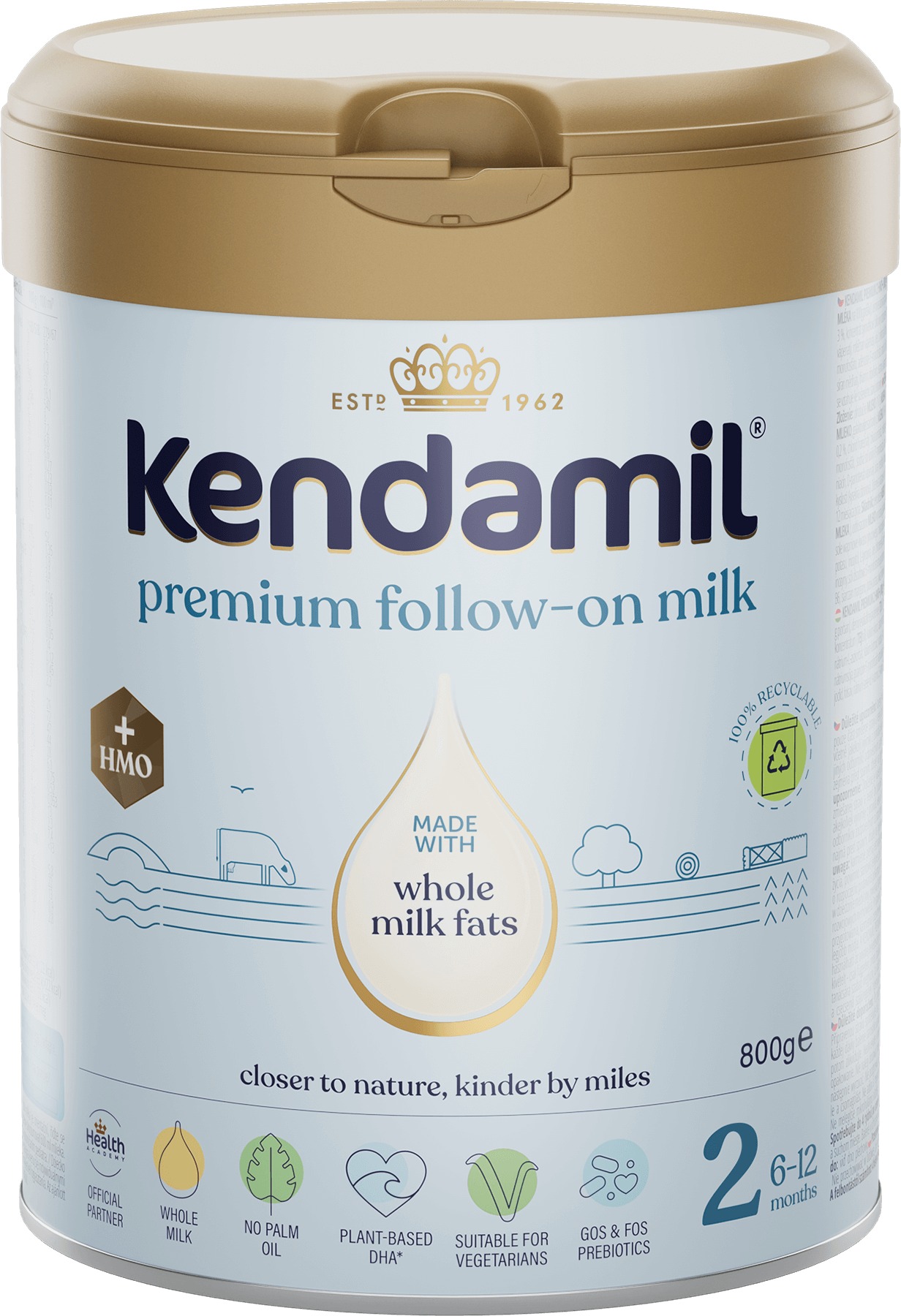 Kendamil Premium 2 HMO+ (800 g)