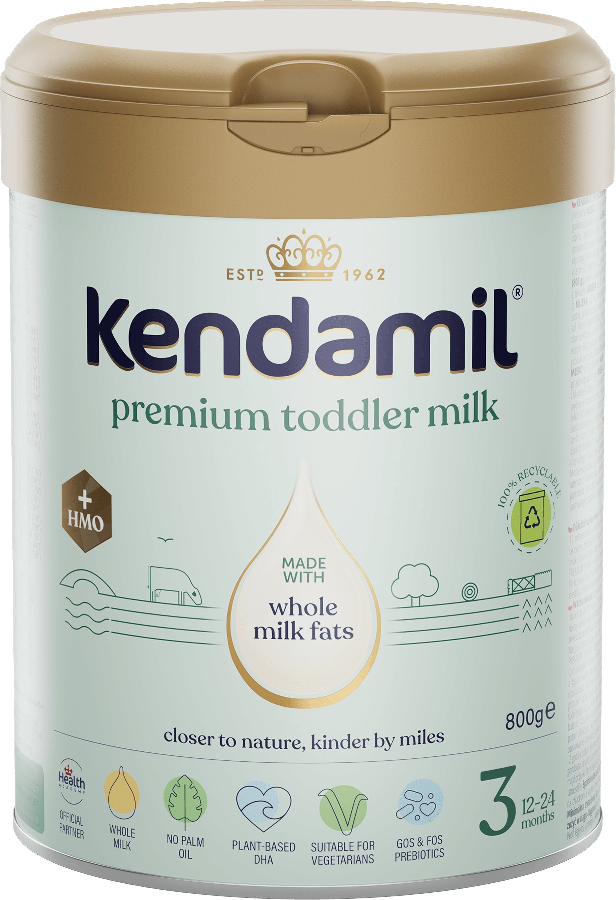 Kendamil Premium 3 HMO+ (800 g)