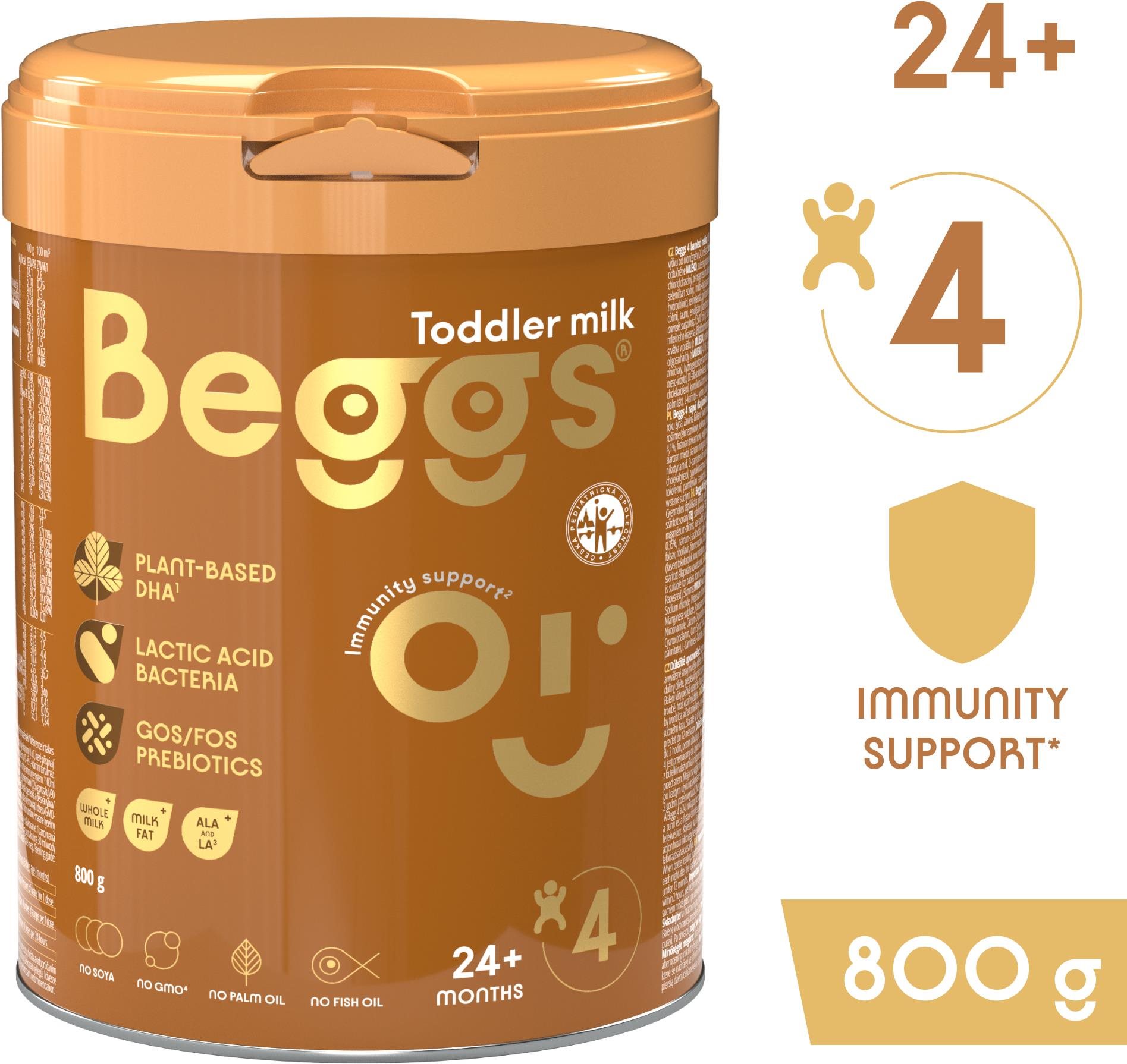 Beggs 4 batoľacie mlieko, 800 g