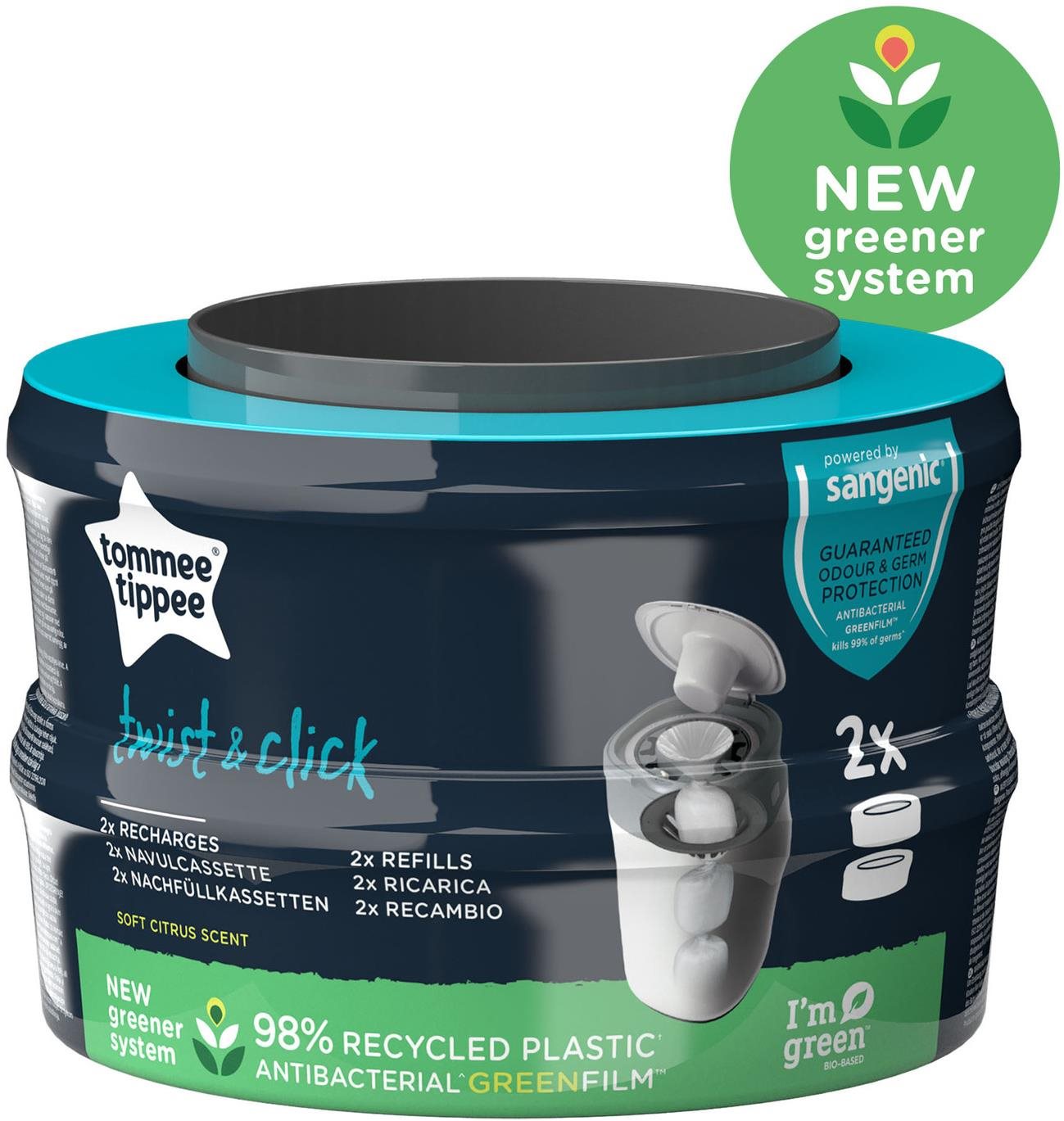 Tommee Tippee Twist & Click Náhradné kazety 2 ks