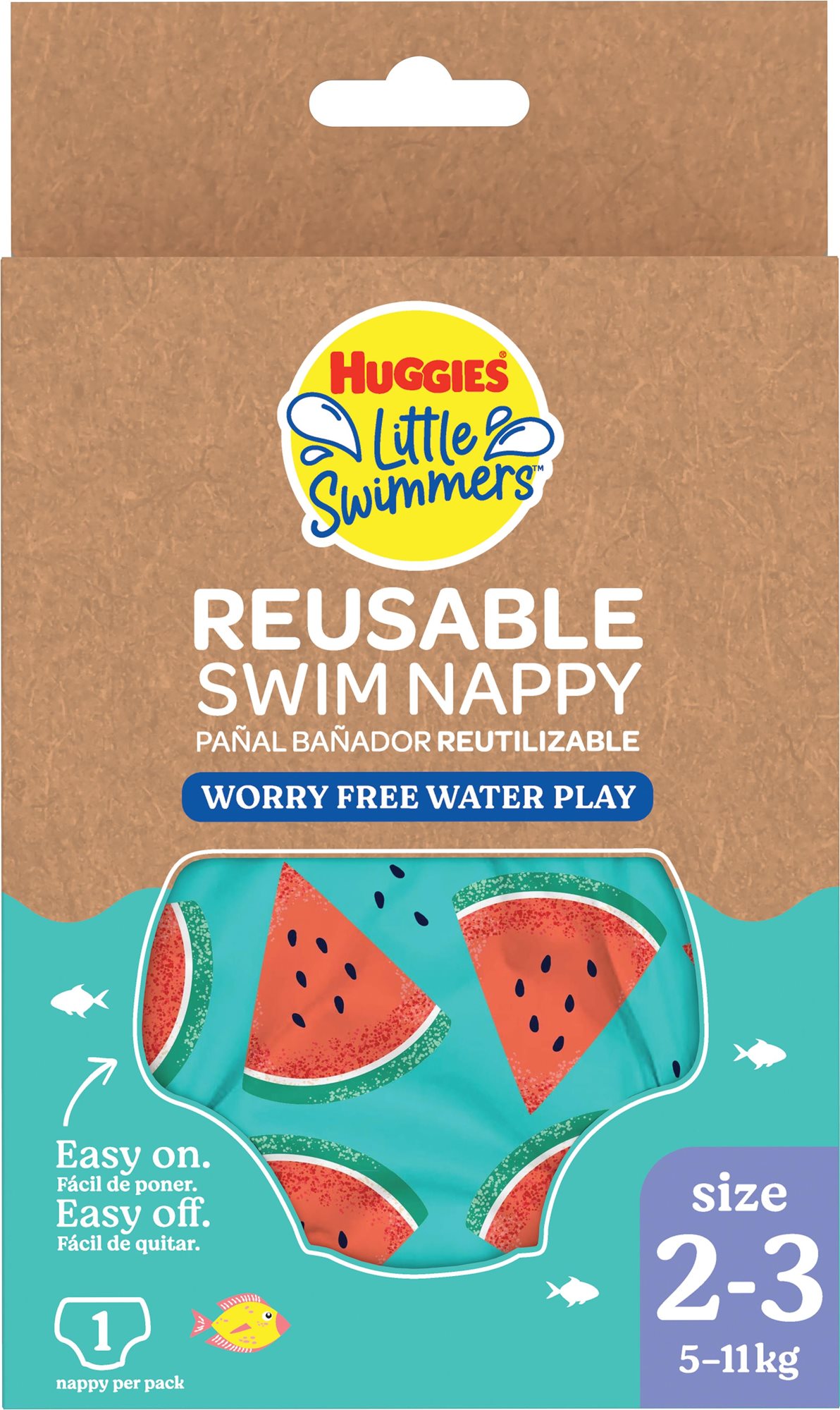 HUGGIES Little Swimmers Nappy veľ. 2/3 (5—11 kg)