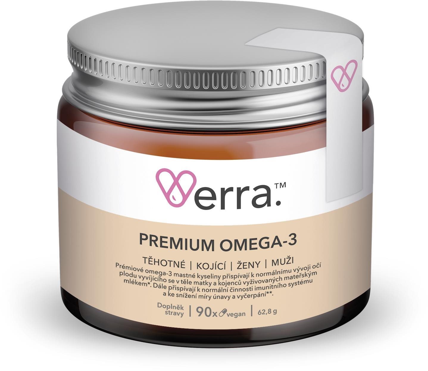 VERRA Premium Omega-3 90 kapsúl