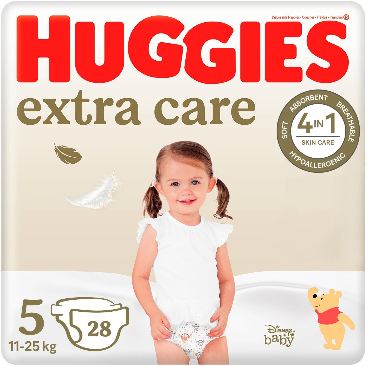HUGGIES Extra Care veľ. 5 (28 ks)