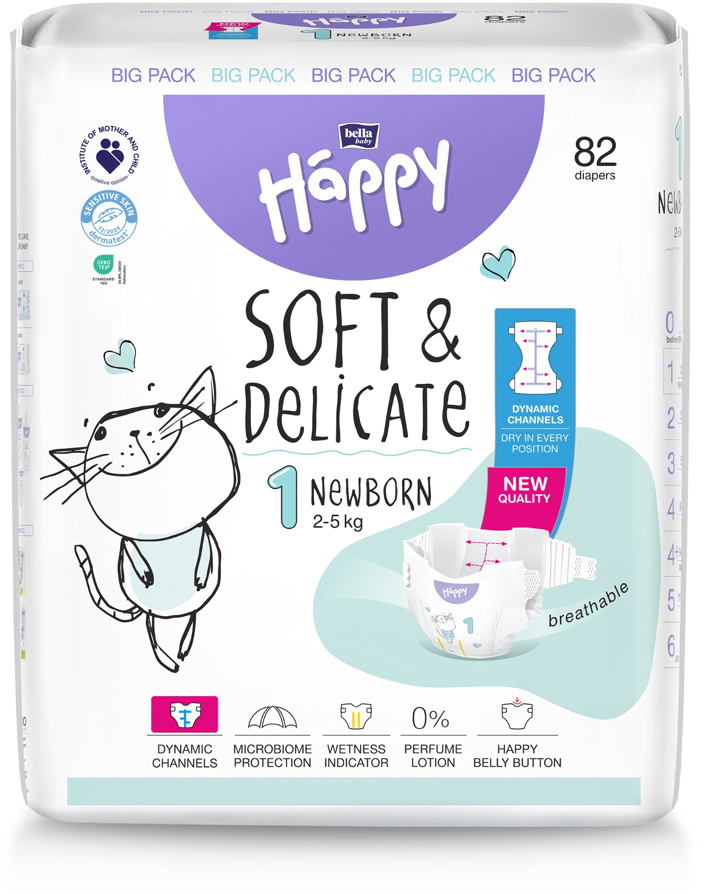 BELLA Baby Happy New Born (82 ks)