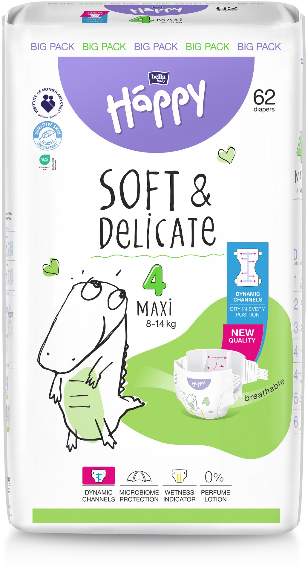 BELLA Baby Happy Maxi (62 ks)