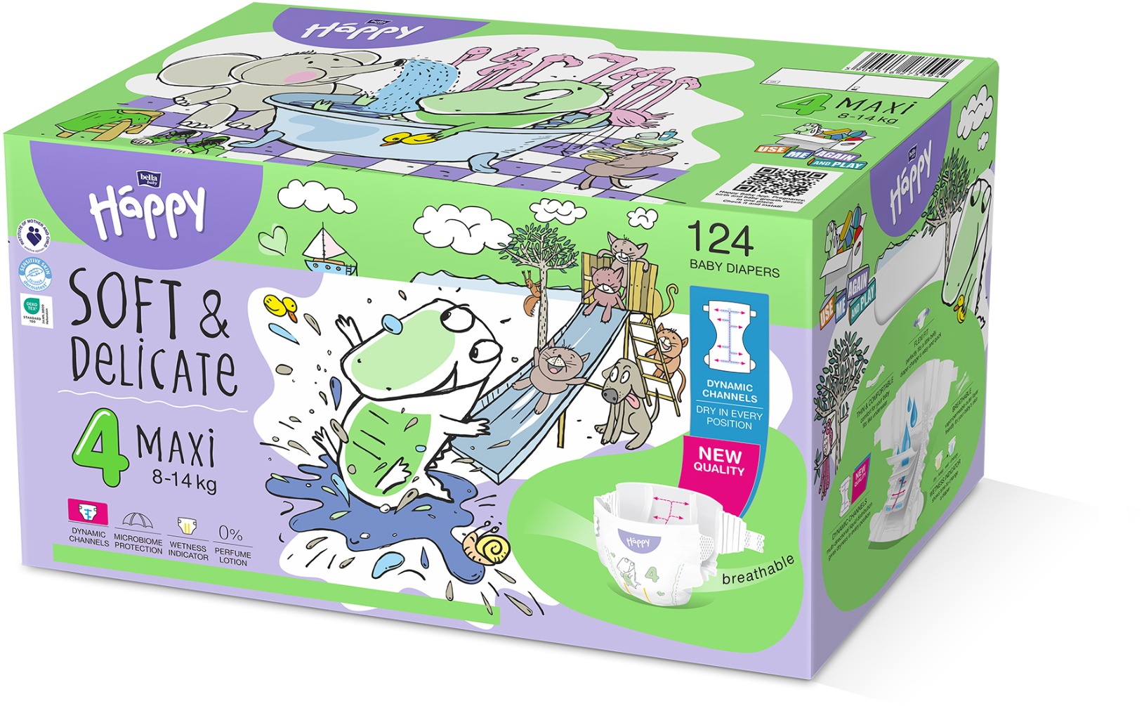BELLA Baby Happy Maxi Box (124 ks)