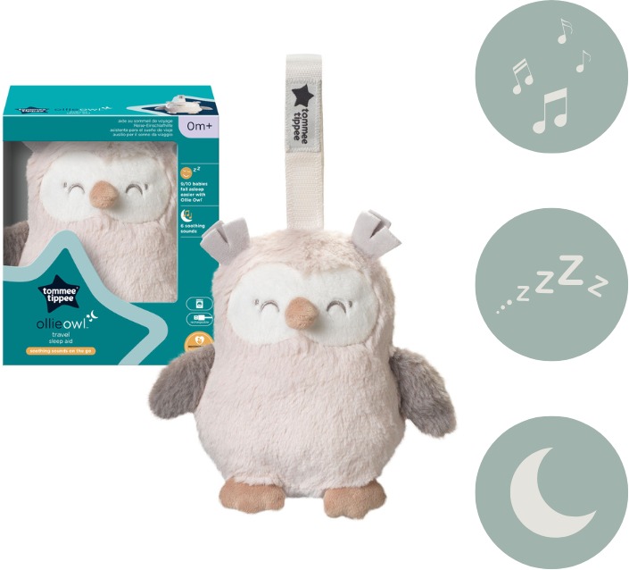 Tommee Tippee Grofriend Závesná hračka s hudbou, Ollie the Owl