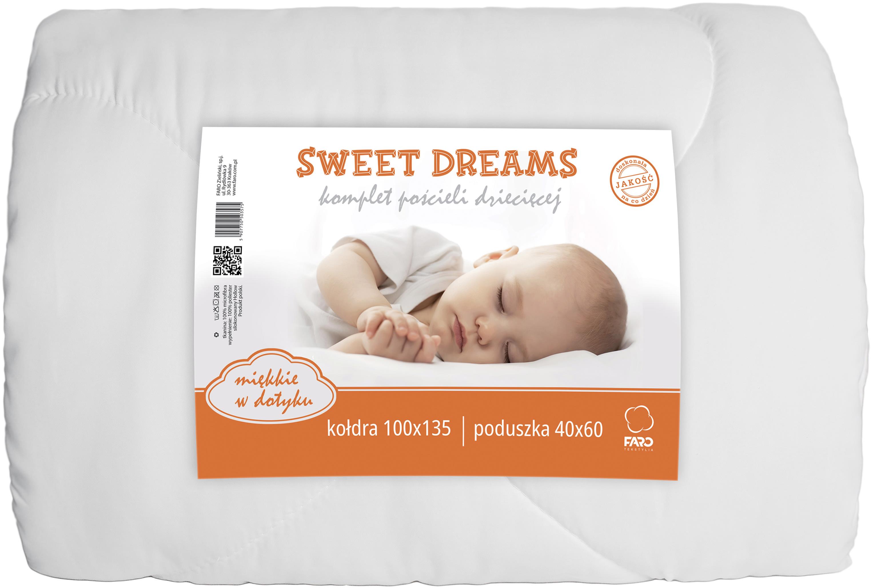 FARO Sweet Dreams súprava do postieľky 135 × 100 cm/40 × 60 cm