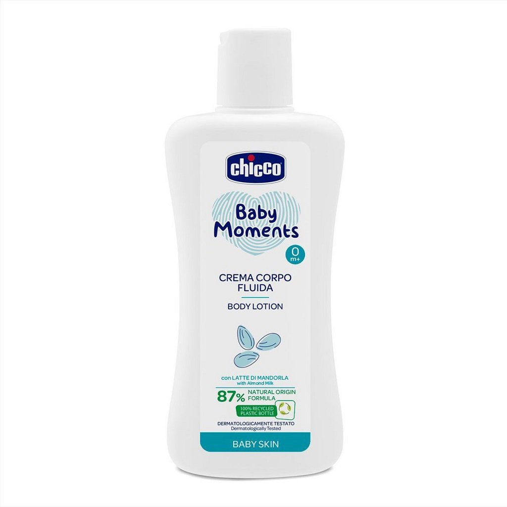 CHICCO Baby Moments 87 % prírodných zložiek 200 ml