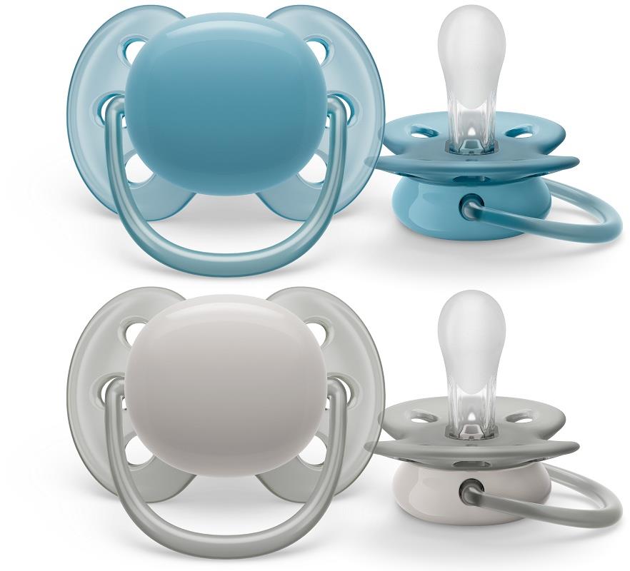 Philips AVENT Ultrasoft Premium Neutral 6 – 18 m chlapec, 2 ks