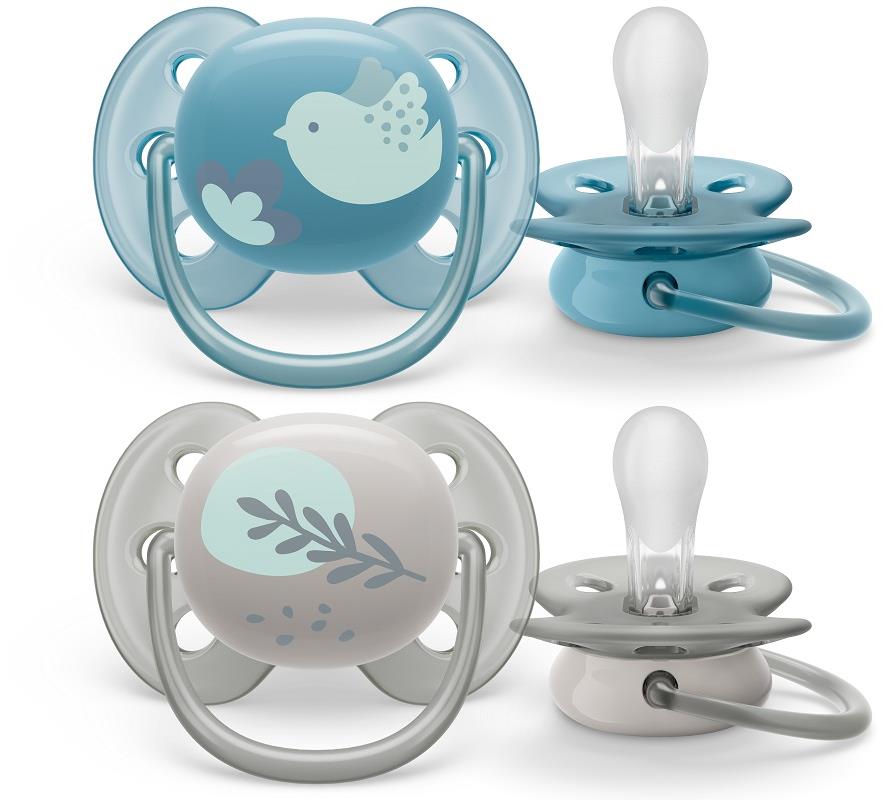 Philips AVENT Ultrasoft Premium zvieratko 6 – 18 m chlapec, 2 ks