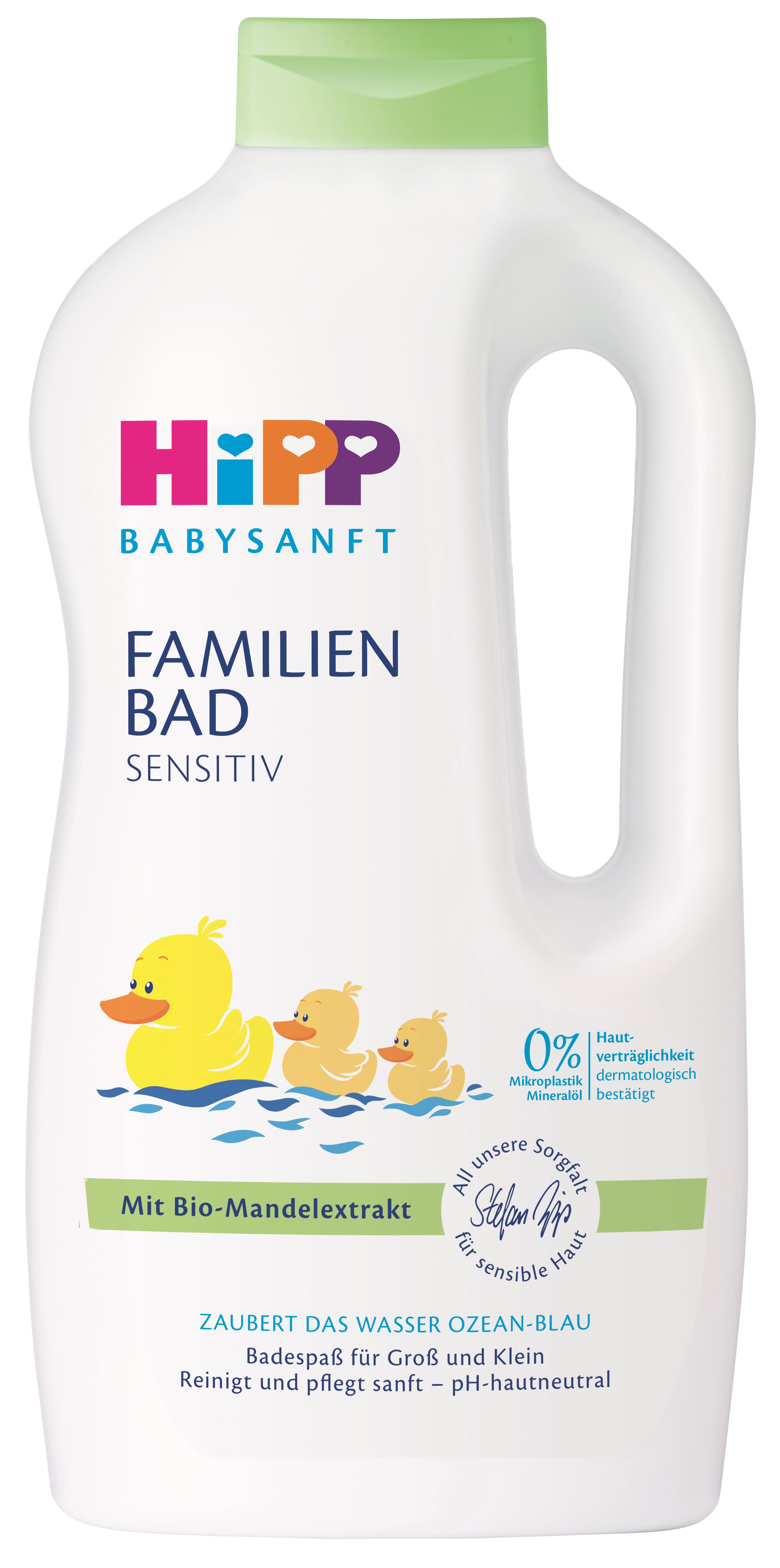 HiPP Babysanft pena do kúpeľa pre celú rodinu 1 l