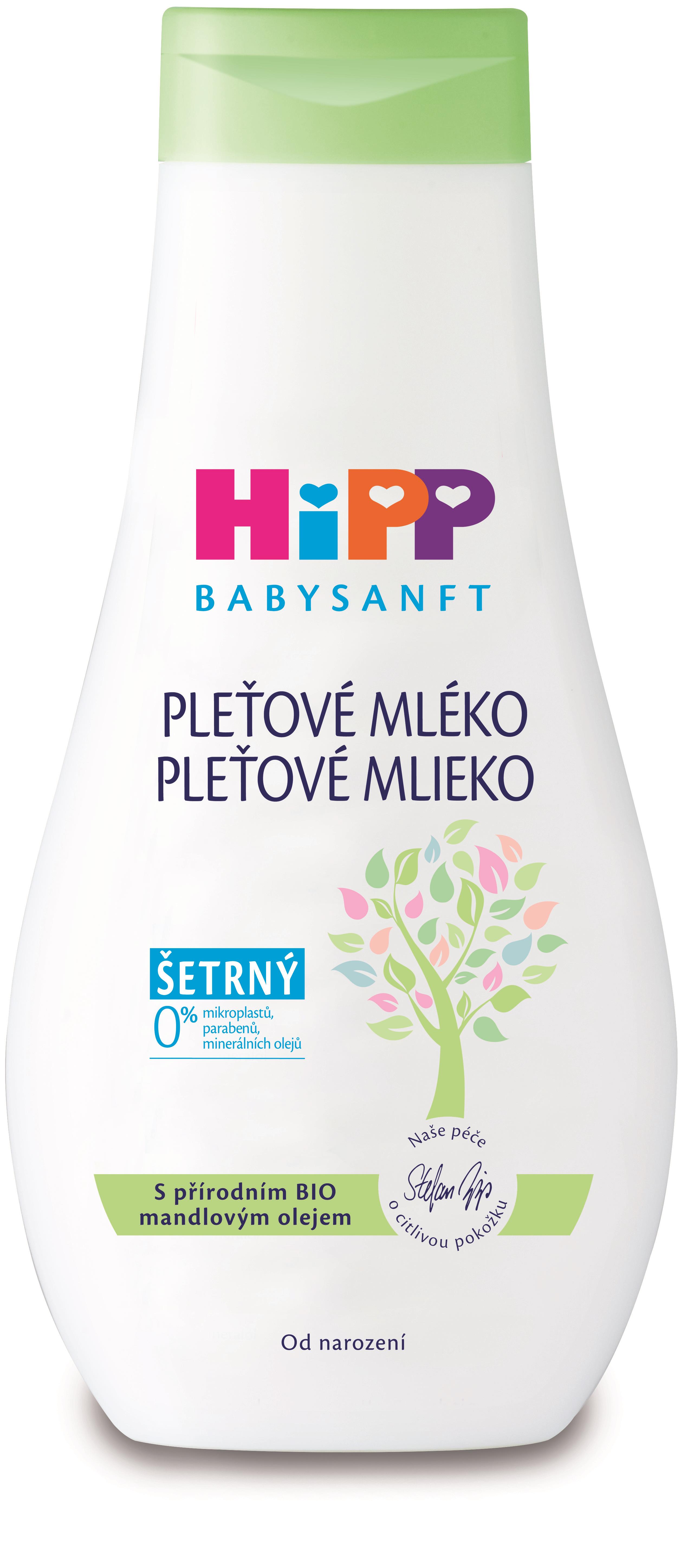 HiPP Babysanft pleťové mlieko 350 ml