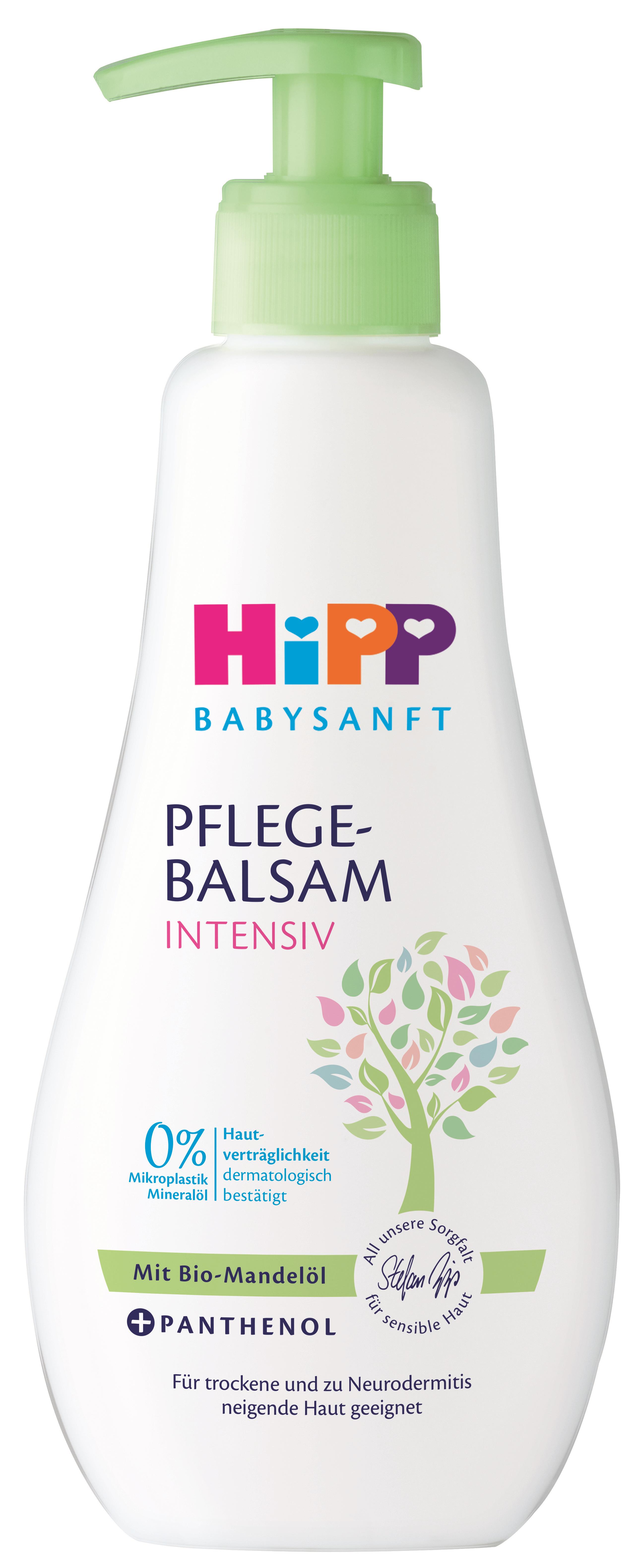 HiPP Babysanft telové mlieko na suchú pokožku 300 ml