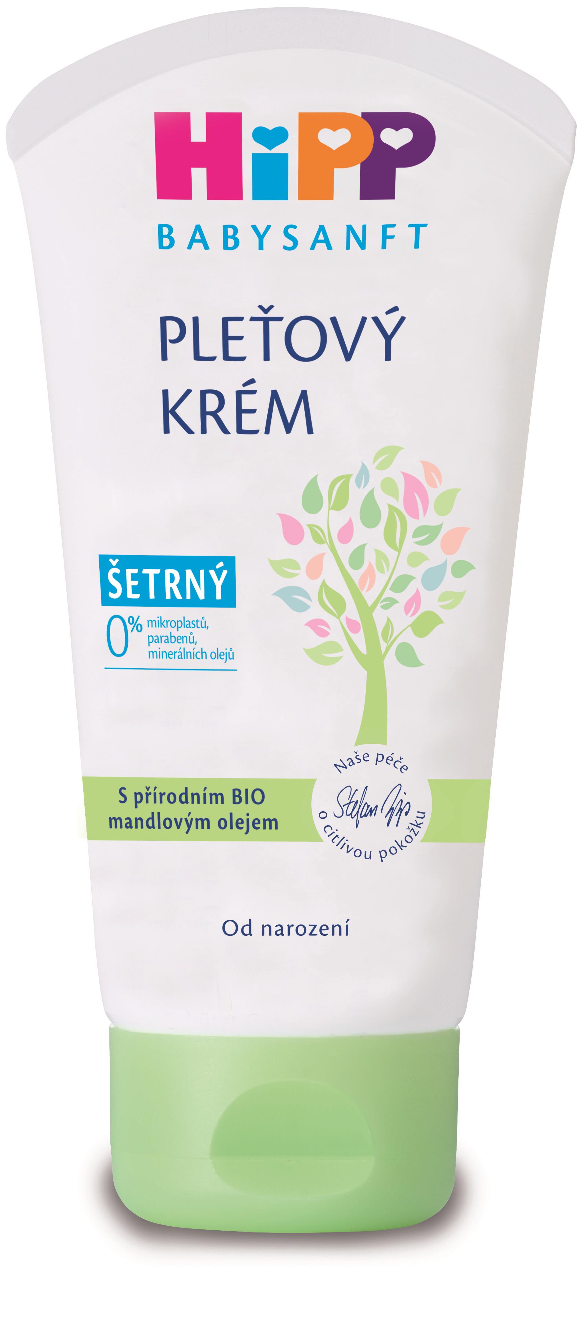 HiPP Babysanft krém na tvár a telo 75 ml
