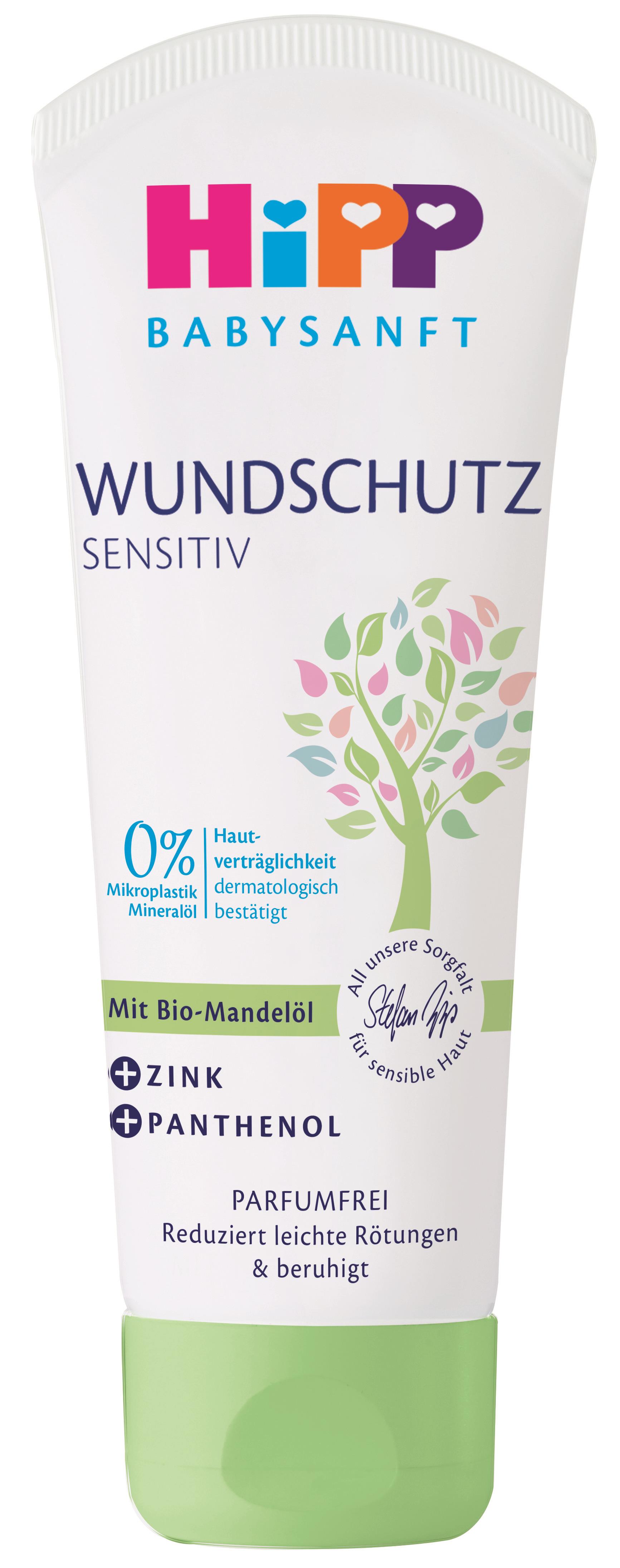 HiPP Babysanft ochranný krém na každodennú starostlivosť o zadoček 75 ml