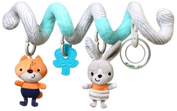 BabyOno plyšová špirála Hey! Monday tyrkysová