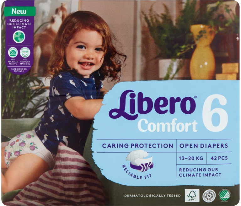 Libero Comfort veľkosť 6 Jumbo (42 ks)