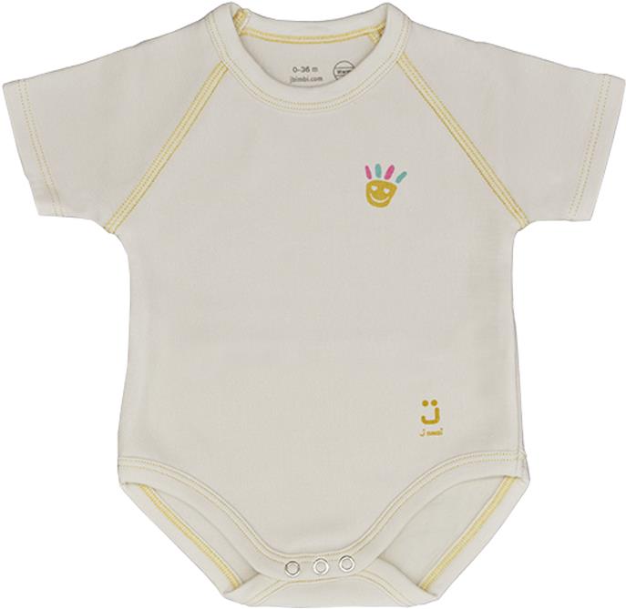 J BIMBI Rastúce body 0-36 m Warm Tribe Cream